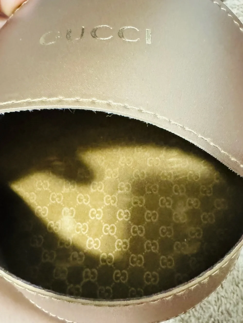 Gucci Tortoiseshell Round Women's Sunglasses with Brown Lenses